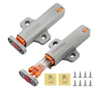 2 Pcs Push to Open Door Catches, Heavy Duty 30N Spring Push Latches