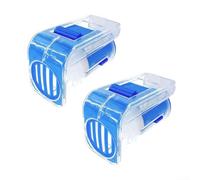 2 Pcs Queen Bee Marking Bottle Plastic Cage Catcher Holder for Beekeeping Tools Easy One Handed Marker for apiculture Equipment 3.5x2.17x1.5 Inch(Blue)