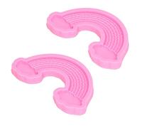 2 Pcs Rainbow Silicone Mold, Rainbow Fondant Molds Cake Silicone Mould Large Rainbow Clouds Silicone Mold DIY Chocolate Baking Mold