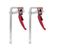 2 Pcs Ratchet Track Saw Rail Clamp MFT Clamp for MFT Table and Rail System 200x60/300x60mm Suitable for Festool