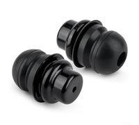 2 Pcs Rear Bump Stop for Honda Pilot 2003-2008| Rubber Black Replacement Buffer Block| OE 52722-S9V-A04| Wear-Resistant Suspension Part