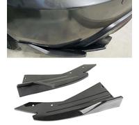 2 Pcs Rear Bumper Diffuser Spoilers for Cars for Opel Insignia Sedan A 2008-2013 2014 2015 2016 2017, Rear Bumper Canard Side Fin Lip Splitter Protector, Car Accessories,Carbon Fiber