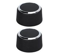 2 Pcs Rear Radio Volume Control Knob, 22912547 ABS Radio Volume Adjust Button Stereo Knob Buttons Console Parts Replacement for Suburban 2007-2013