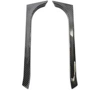 2 Pcs Rear Window Side Spoiler Canard Splitter Trim Compatible With For Golf 6 Mk6 2009-2013 Carbon Fiber Look Plastic Auto Exterior Body Kit Accessories [OPTIMIZED AERODYNAMICS] Tailored to