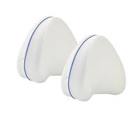 2 pcs Replacement Pillow Case for Contour Legacy Leg，Washable Zippered，Lightweight and Soft， Cover ONLY（White）