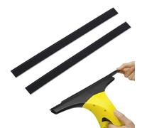 2 Pcs Replacement Rubber Lips for Karcher Window Vac Blades, Professional Window Squeegee Stainless Wiper RubberReplacement Blades Professional Window Squeegee Rubber ReplacementBlades Accessories