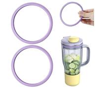 2 PCS Replacement Seal for Ninja BlendBOSS Personal Smoothie Tumbler, Food-Grade Silicone Gasket, Leak-Proof & Durable, Compatible with Ninja Blend BOSS Tumbler (Lavender)
