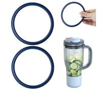 2 PCS Replacement Seal for Ninja BlendBOSS Personal Smoothie Tumbler, Food-Grade Silicone Gasket, Leak-Proof & Durable, Compatible with Ninja Blend BOSS Tumbler (Slate-Blue)