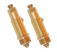 2 Pcs Replacement Sink Basin Bath Plug Pop Up Click Clack Slotted Brass Plug Bolt Assembly Bathroom pop up sink plug for Most Washbasin Bathtub Sink Drain Stopper