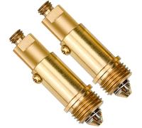 2 Pcs Replacement Sink Basin Bath Pop Up Click Clack Slotted Plug Bolt Assembly Internal Spring Brass Plug Bolt for Most Bathroom Bathtub Sink Drain Stopper