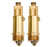 2 Pcs Replacement Sink Basin Bath Pop Up Click Clack Slotted Plug Bolt, Click Clack Brass Plug Bolt for Most Bathroom Sink Bathtub Drain Stopper