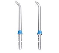 2 Pcs Replacement Tips for Waterpik Water Flosser Tips Classic Jet Tip Oral Irrigator Jet Replacement Heads Periodontal Pocket Plaque Remover Dental Flosser Tool for Cleaning Tooth Implants Crowns Bri