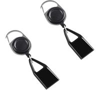 2 Pcs Retractable Lighter Clip Belt with Protective Cover, Lighter Clip,Retractable,Anti Lost Cover,Keychain Belt,Leash for Fishing Hiking,Protective Cover for Camping,Leash