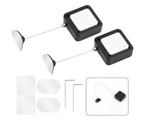 2 Pcs Retractable TV Remote Locks, Retractable Remote Control Tether Locks, for Securing TV Remotes