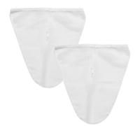 2 PCS Reusable Nut Milk Bag & Jelly Bag, 30x30cm Cheese Cloths for Straining - Premium Nylon Cloths for Cooking, Making Yogurt, Cheese, Filtering Juice, Tea (Fine Weave)