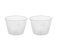 2 Pcs Rice Measuring Cups Non Stick Mixing Cups Clear Graduated Cups for Rice Cooker