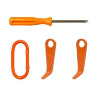 2 Pcs Ring Doorbell Removal Tool Plastic, with Screwdriver, Storage Buckle