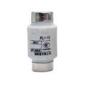 2 Pcs RL1-15 spiral fuse body 380V 2A3A4A5A6A10A15A fuse tube(10A)