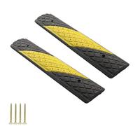2 Pcs Road, Driveway Ramp,Easy to Install,Effective in Slowing Down Vehicles,for Concrete Road,Gravel Road,Asphalt