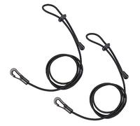 2 Pcs Rod Adjustable Canoeing Paddle Straps Straps with Snap Hooks for Kayak Securing Canoeing Surfing Cycling Outdoor Recreation