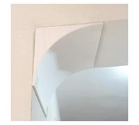 2 Pcs Rounded Doorway Arch Kit - DIY 3D, Interior Doorway Precurved Drywall, Easy to Add Half Round Arch to Any Opening(T-14CM/5.5",25x25cm/9.8x9.8")