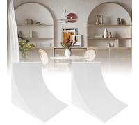 2 Pcs Rounded Doorway Arch Kit, DIY Interior Doorway Foam Precurved Full Half Circle Door Arch Kit Interior Decoration for Kitchen Bedroom