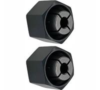 2 Pcs Router Collets Compatible with DeWalt for Trim Routers Precision