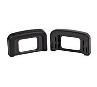 2 pcs Rubber EyeCup Eyepiece DK-25 Compatibe Nikon D3500 D3400 D3300 D3200 D3100 D3000 D5600 D5500 D5300 D5200 D5100 D5000 D70s D60 D50 Cameras (2 pack)
