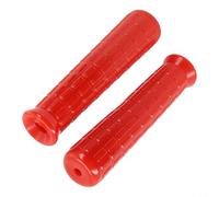 2 Pcs Rubber Handle Covers Compatible with Wheelbarrow Round Tubes Offering Reliable Grip and Resilience Against Environmental Exposure (114 x 12mm)
