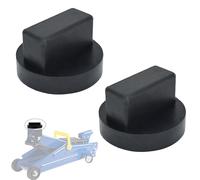 2 Pcs Rubber Jack Pad Adapter 68mm - Protective Lifting Pucks for Secure Car Jacking Points on Mercedes-Benz A B C E S GLC GLE GL G SL SLK Models