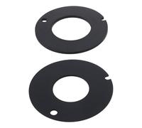 2 PCS Rubber Toilet Seal Kits, 385311462 & 385316140 Black Seal Replacement Car Parts for Sealand, for Mansfield