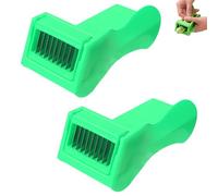 2 PCS Runner Bean Slicers, Compact Green Bean Slicer Household Coleslaw Shredder, Portable Runner Beans Cutter Suitable for Cutting Beans Into Filamentous Shapes