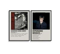 2 PCS Sam Poster Fender Music Album Vintage Retro Cover Wall Art Canvas Posters Room Decorative Aesthetic Print Decor 16x24inch(40x60cm) 3