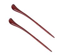 2 Pcs Sandalwood Dulcimer Hammers with Bucket for Beginners | Practical Replacement for Strings, Brown Finish, Performance and Music Classroom Use, 103g Set Weight