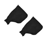 2 Pcs Sawdust Dust Bag, Compatible Black 255 Model Dust Bag Replacement, Sander Miter Saw Anti-Dust Cover with Drawstring suitable for Aluminum Sawing Machine Belt Sander Efficient Dust Collection