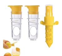 2 PCS Screw Top Lemon Squeezer, Lemon Squeezers, Lemon Squeezer, Lemon Squeezers with Lemon Spray Bottle, Manual Citrus Juicer for Lemons Limes Oranges, Efficient Tool for Cooking and Restaurants