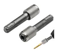 2 Pcs SDS Bit Adapter Hex Socket Drill Holder Converter SDS Socket Adaptor Set Bit Holder Adapter for Hammer Drills