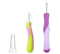 2 Pcs Seam Rippers for Sewing and Thread, Sewing Seam Thread Removers with Ergonomic Grip Stitch Remover Tool for Cross-Stitch, Embroidery, Needlework