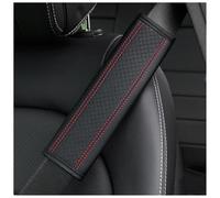 2 PCS Seatbelt Covers for Dodge Magnum 1.Generation 1977-1979, Car Seat Strap Covers Soft Comfortable Harness Pads Protection Pad Accessories,Black-Red