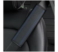 2 PCS Seatbelt Covers for Ford Ecosport 2013-2017, Car Seat Strap Covers Soft Comfortable Harness Pads Protection Pad Accessories,Black-Blue