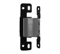 2 Pcs Secret Doors Seamless Hinge Folding Door Hinges Heavy Duty Concealed Butt Hardware for Bathroom for Kitchen Doors, Cabinets(Grey)