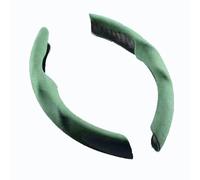 2 PCS Segmented Steering Wheel Protector for Skoda Octavia Rapid Roomster Scala Scout Superb Yeti Suede Car Steering Wheel Cover Anti-Slip and Durable Car Interior Accessories K