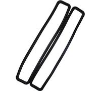 2 PCS/SET Black Rubber Bulkhead Vent Seal Gaskets MUC4299 Fits for Land Rover Defender Series 1/2 / 3 SI II IIA III 90 110