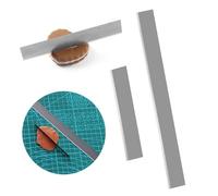 2 Pcs Set Flexible Stainless Steel Polymer Clay Cutters Blade Ceramic Shaping Modelling Sculpting Cutting Slicing Tools for DIY Pottery Craft (2PCS)