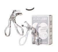 2 Pcs/Set Lashes Curler with Comb Partial Eyelash Curlers Wide-Angles Makeup Tool for Woman Girls