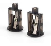 2 Pcs/Set Multifunctional Automatic Electric Pencil Sharpener Blades Home Office Pencils Art Drawing Suppliescolor:TransparentUseful and Attractive