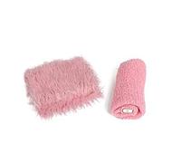 2 Pcs/set Newborn Photography Props, DIY Newborn Infant Blanket Swaddle Wrap Set Soft Faux Fur Photography Backdrops Mat Rug for Baby Boys Girls