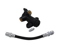 2 PCS/SET SHLPDFM GSY118 Classic Mini Clutch Slave Cylinder and GVP1009 Flexible Rubber Hose Fits for Verto Type Clutch Minis Short Clutch Arm Models 1983-2001