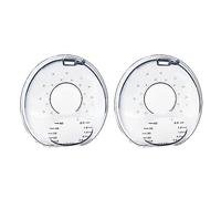 2 Pcs/Set Wearable Nursing Cups Breast Shells Breastmilk Collecter Silicone Milk Catcher for Nursing Moms