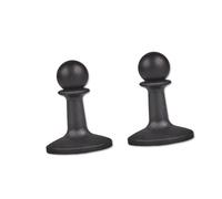 2 Pcs Shelter Rod Protective Cover Set Thunder Control Weather Resistant Silicone Gear Wilderness Camping Tent Rod Protector Cap